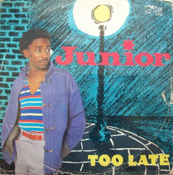 12-дюймовая пластинка JUNIOR Too Late MERX112 Mercury 1982 UK SoulFunk Б/у