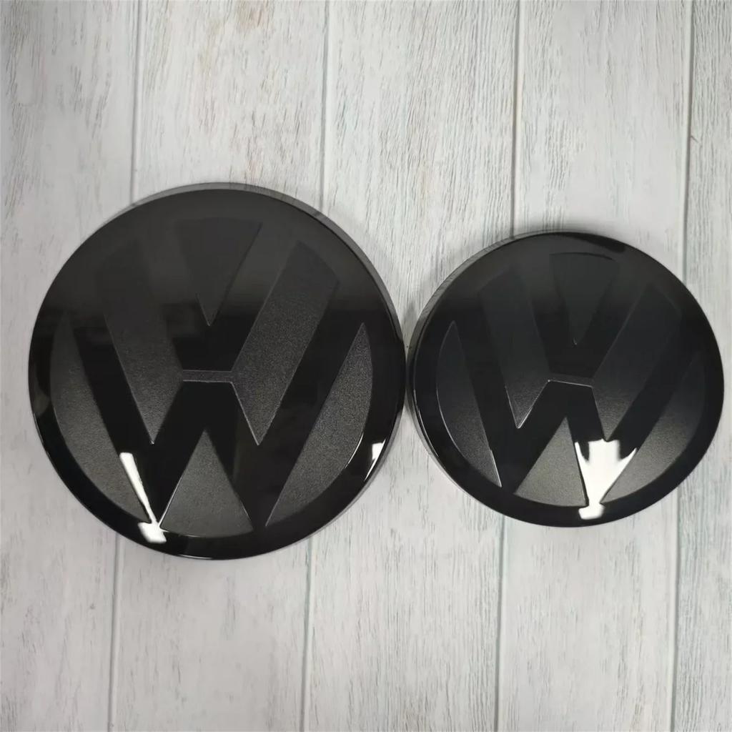For VW Volkswagen Jetta MK5 Golf Volkswagen Golf MK6 MK7 MK7.5 MK8 ABS Front & Rear Badge Emblem Set Does Not Affect ACC Cruise