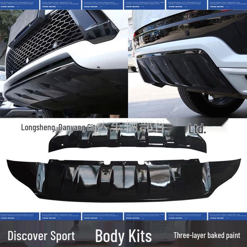 Discovery Sport Obsidian Kit: Grille, Bumper Plate, Door Panel, Fender, Fog Light Frame, Air Vent for 20+