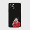 Аниме И-Инуяша Чехол для телефона Для iPhone 16 15 Plus 14 13 Pro Max 12 Mini 11 X XS XR 7 8 8Plus Черный Мягкий Чехол для телефона