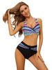 Women's Fresh Style Split Bikini Tankini Swimwear - European & American Sexy Cross-Border Design