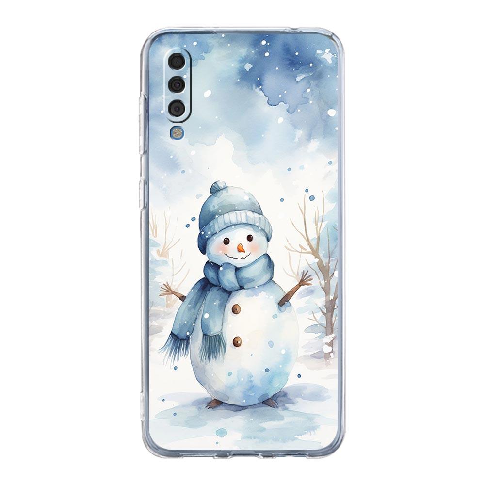Рождественский чехол с принтом для Samsung A14 5G A12 A22 A32 A34 A42 A52 A54 A50 A70 A40 A20E A10S A20S A02S A04S