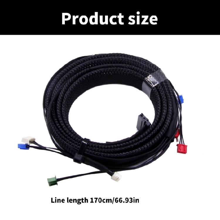 3D Printer Control Board Motherboard Mainboard Extruder Flexible Flat Ribbon Cable Assembly For X4 Plus 3D Printer