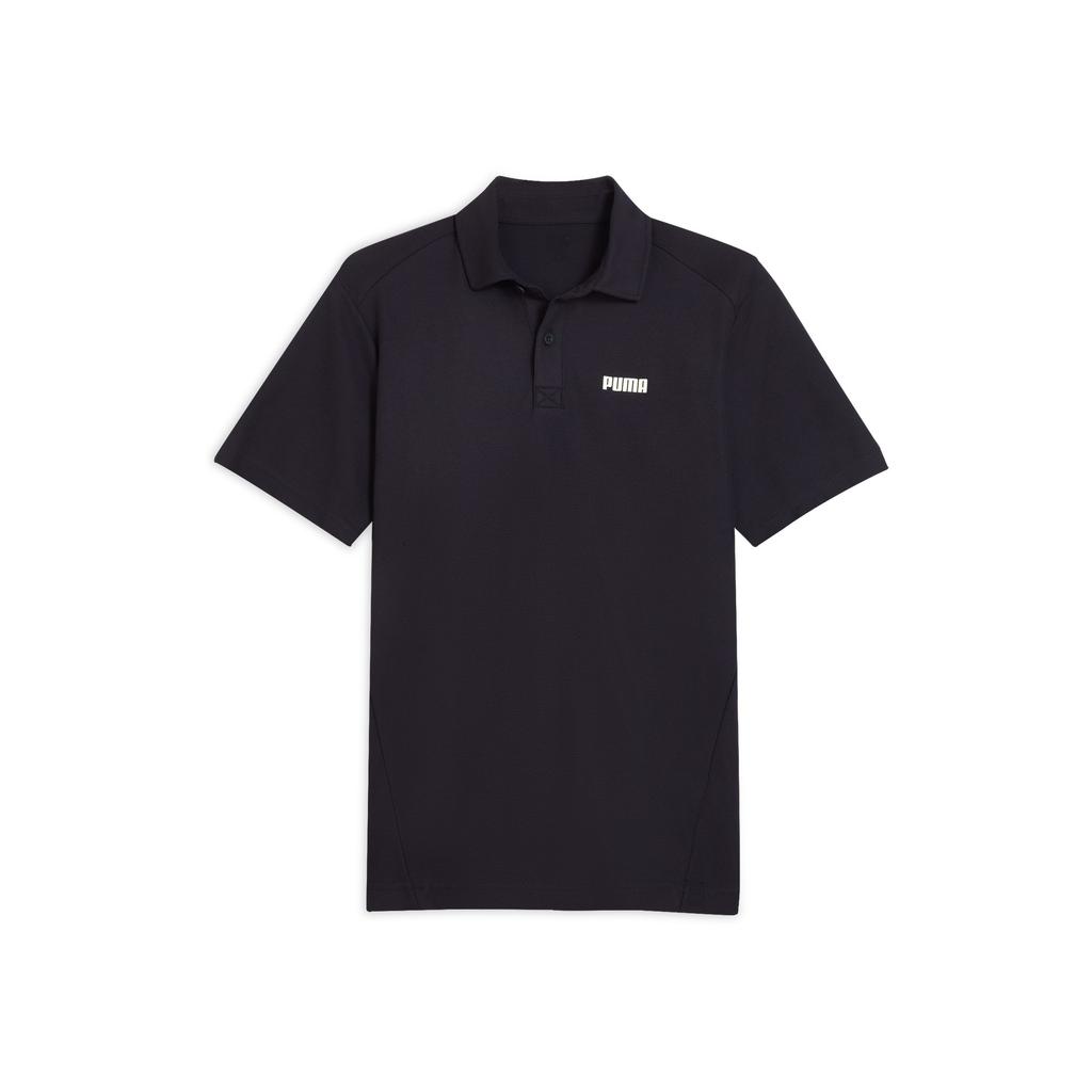 Puma Rad/Cal Повседневная Влагоотводящая Быстросохнущая Защита от солнца Футболка-поло с коротким рукавом Мужские футболки-поло Темно-синий 690191-16
