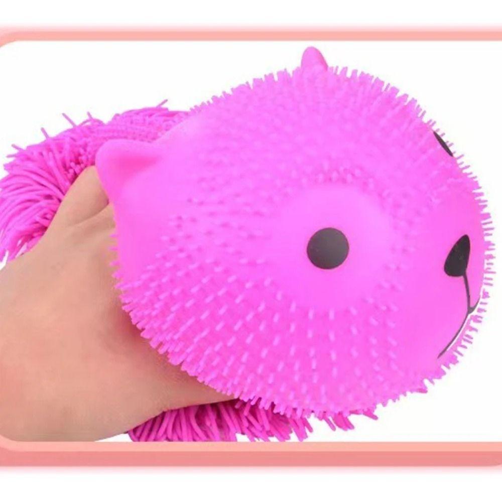 Big Size Vent Squeezing Toys Long Haired 3D Sensory Toy Cute Animal Squeezing Toy Kids Gift
