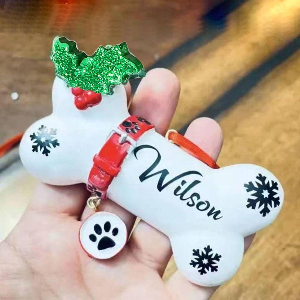 Decorative Christmas Tree Hanging Pendant Dog Bone Hanging Ornaments Window/Xmas Tree