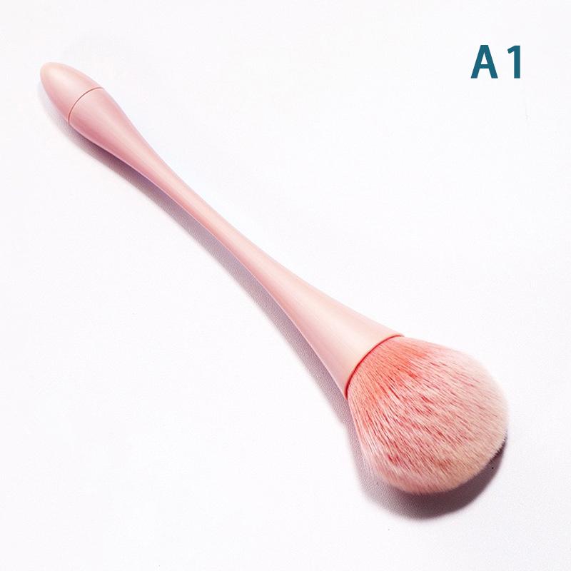 7 Style Nail Cleaning Dust Brush For Manicure Beauty Long Handle Brush Blush Powder Gel Nail Accessories Tool