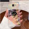Чехол для Samsung Galaxy A5 A7 2016 2017 SM-A510F SM-A520F SM-A720F Чехол Прозрачный Роскошный Милый Любовь Кролик Смешной Мягкий ТПУ Чехол для Телефона