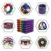 216Pcs 3mm Colorful Magnetic Balls Cube Stress Relief Early Education Puzzle Toy