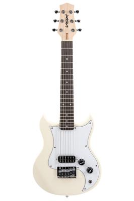 VOX SDC-1 mini WH белая мини-гитара, короткая мензура, стандартный строй, идеально подходит для женщин и детей с маленькими руками, в комплекте чехол для переноски
