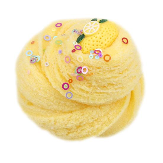 70 мл Цветная глина Игрушка Мягкая Кристальная Грязь Тянущаяся Нелипкая Облачная Снятие Стресса Новинка Игрушка Сделай Сам Изготовление Фруктовый Слайм Игрушка Декомпрессионная Игрушка Детская Игрушка Подарок