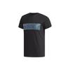 Adidas Gfx Rainbow Logo Print Casual Short Sleeve T-Shirt Men Tops Black CX4991