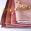 2023 Natural Wrinkled Solid Color Long Crepe Silk Scarf WJA14