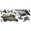 ROOMMATES Giant Sticker STAR WARS IMPERIAL SHIPS Repositionable 58 X 39 Cm