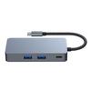 6 in 1 TYPE-C to RJ45 Gigabit USB 3.2 HDMI PD100W Interface Hub Adapter Dock
