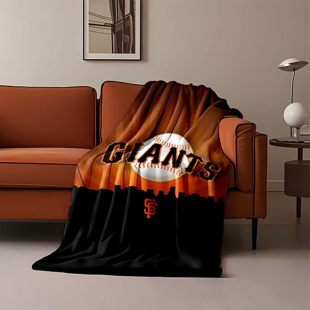 San Francisco Giants Baseball Blanket print blanket soft and cozy perfect for the living room bed sofa or a nap,gift