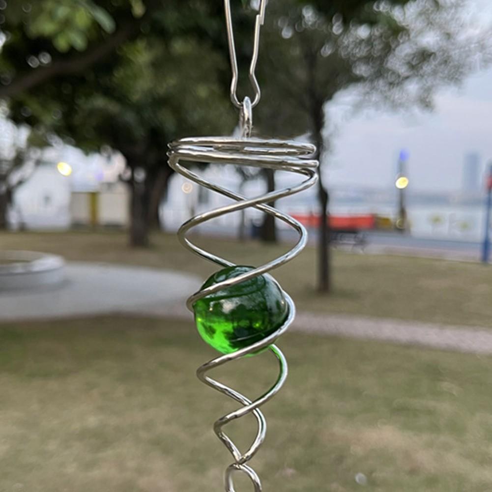 Нержавеющая сталь перезвон ветра сильный 1шт хрустальный шар
