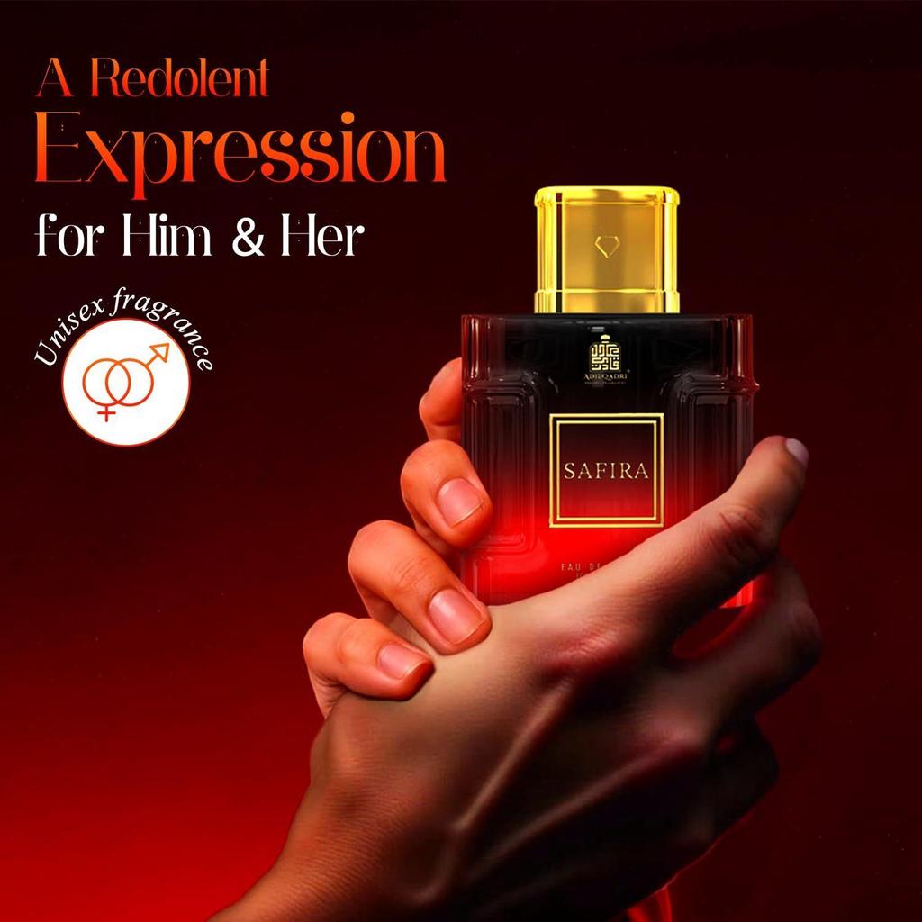 Adilqadri Safira Perfume for Men and Women | Long Lasting Eau De Parfum for Men & Women |