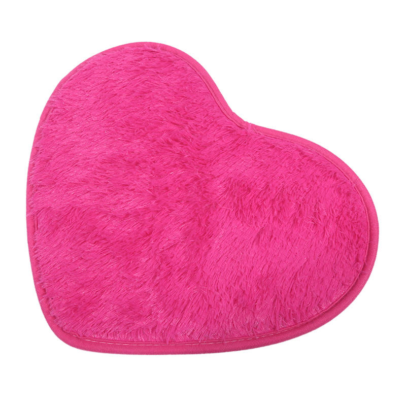 Коврики в форме сердца Мягкий Нескользящий Придверный коврик Моющиеся Водопоглощающие Коврики для Дома Вход Ванная Душевая Кабина Декор для Пола