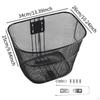 Bike Front Basket Bicycle Storage Metal for Mountain Road Bikes