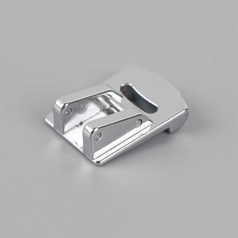 Hot Sale 1Pcs Sliver Rolled Hem Curling Presser Foot For Sewing Machine Singer Janome Sewing Accessories Presser Foot Pfaff