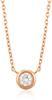 K10 Pink Gold Necklace 111921123102 4℃ (Yondo Sea) Women's