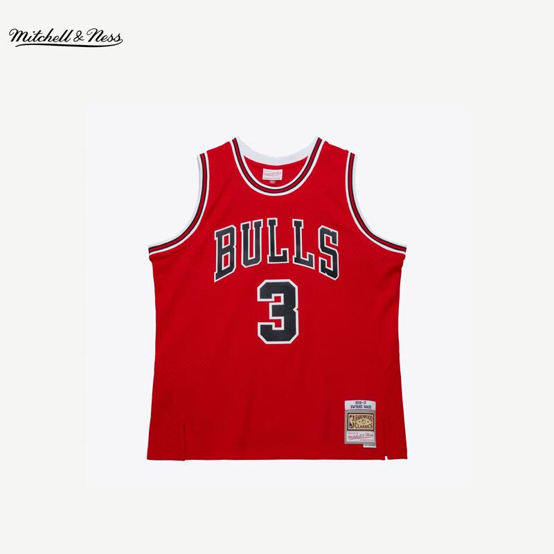 Джерси NBA Mitchell & Ness Bulls Дуэйна Уэйда