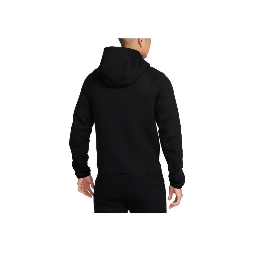 Nike Сплошная спортивная куртка на молнии с капюшоном и двойной молнией Мужские куртки черные FB7922-010