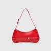 Retro Baguette Bag Women's New Fashion Shoulder Bag Niche High-end Underarm Bag Red Wedding Bag