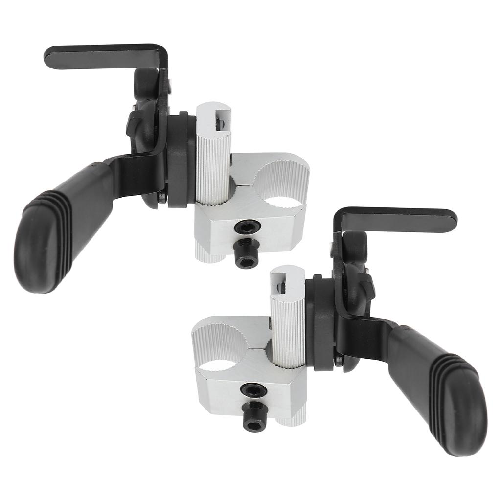 Тормоз для инвалидной коляски, профессиональный портативный аксессуар для замены ручного тормоза из алюминиевого сплава