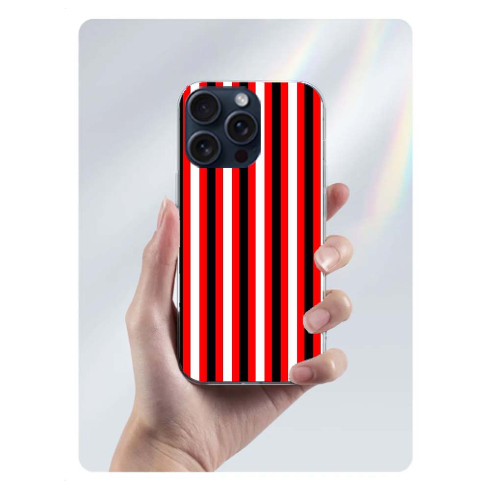 Стильный Миланский Дизайн в Полоску Чехол Capa для Телефона Для Iphone 17 Air 16 Pro Max 15 12 Pro 14 Plus 17E 16E 11 13 Mini Чехлы Fundas