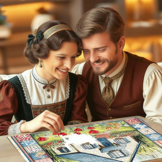 500 шт./Набор Винтажный Коллаж Пазл Пэчворк Цветочный Дом Пазл Игра-Испытание Образовательная Бумажная Пазл-Игрушка Праздничное Украшение для Дома