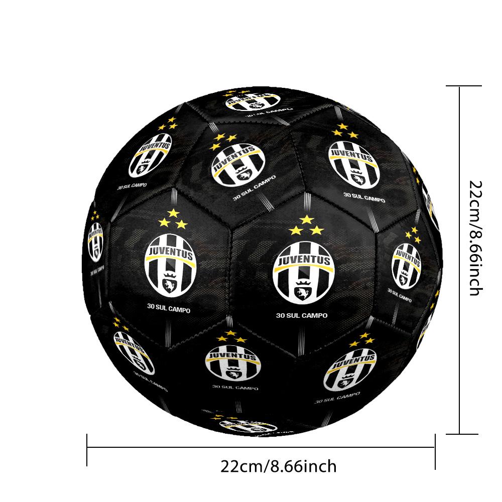Football Team Crest Printed Size 5 Soccer Balls, High-Quality, Anti-Slip, Protective Football, A Unique Gift , Birthdays, Christmas Gifts