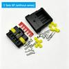5Sets 1‑6 Pin Automotive Waterproof Electrical Connector Male Female Plug Socket IP68 Car Wire Cable Connector Terminal Kit