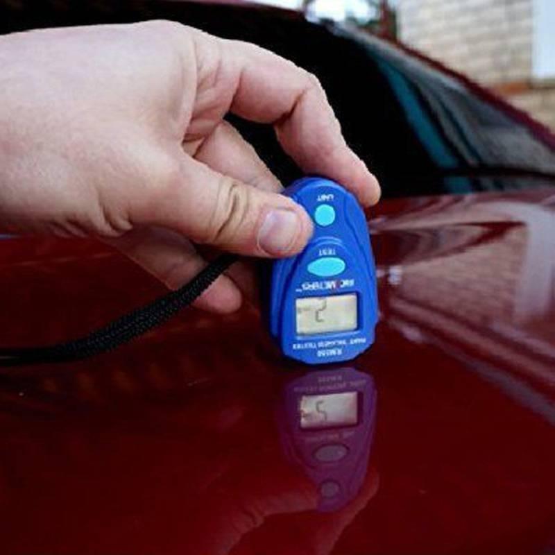 Car Coating Thickness Tester With Waterproof Design For Auto Body And Maintenance