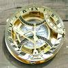 Marine Round Compass with Sundial Working Directional Pocket Compass Gift
