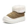2024 New Fluffy Snow Boots Women Comfort Plush Lined Cotton Padded Shoes Woman Slip on Faux Suede Non Slip Winter Short Boots