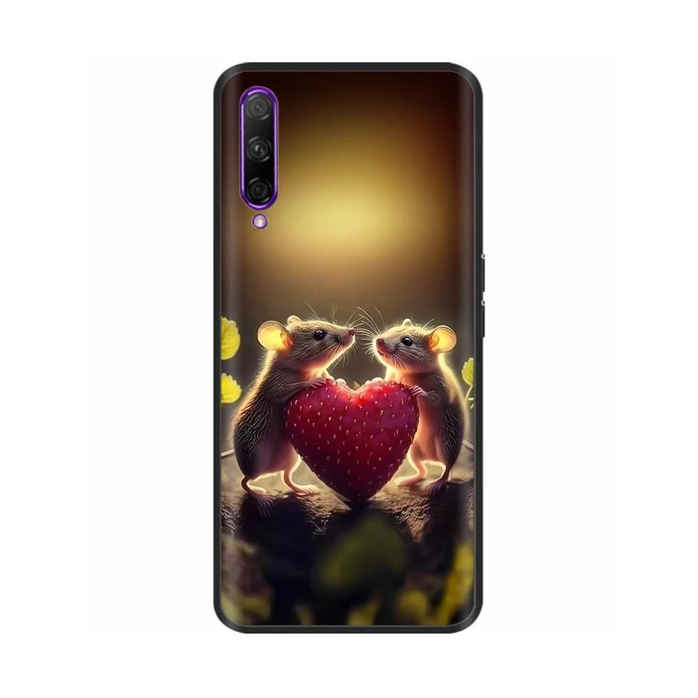 Черный силиконовый чехол для Huawei P Smart Pro Чехол Милый мягкий чехол для Huawei P Smart Pro Fundas PSmart Pro Защитная оболочка Capas