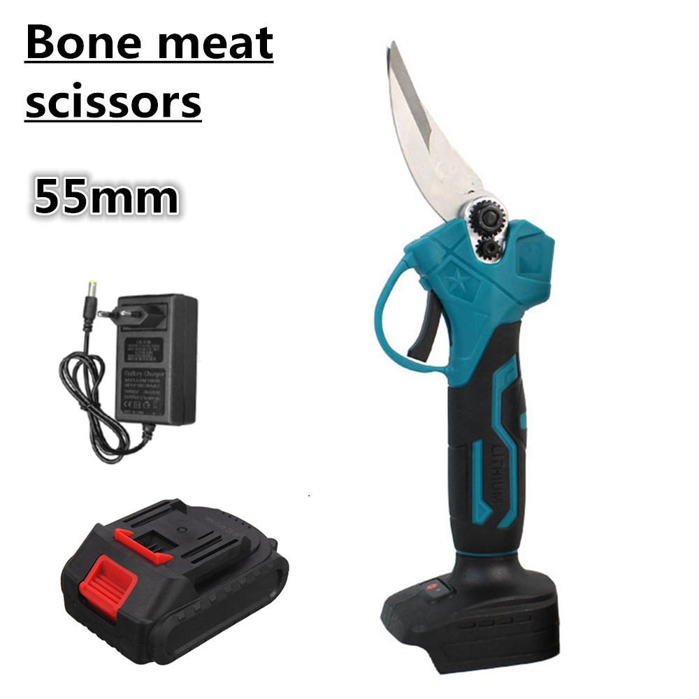 3 Options Cordless Portable Electric Scissors Pipe Cutter/Fruit Vegetable Scissors/Bone Meat Scissor Power Tools
