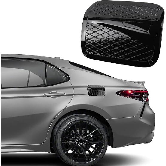 CKE For 8Th Gen Camry Compatible With Toyota Camry 2024 2018 Accessories Car Fuel Tank Cover Trim Oil Gas Cap Exterior Decoration Sticker
