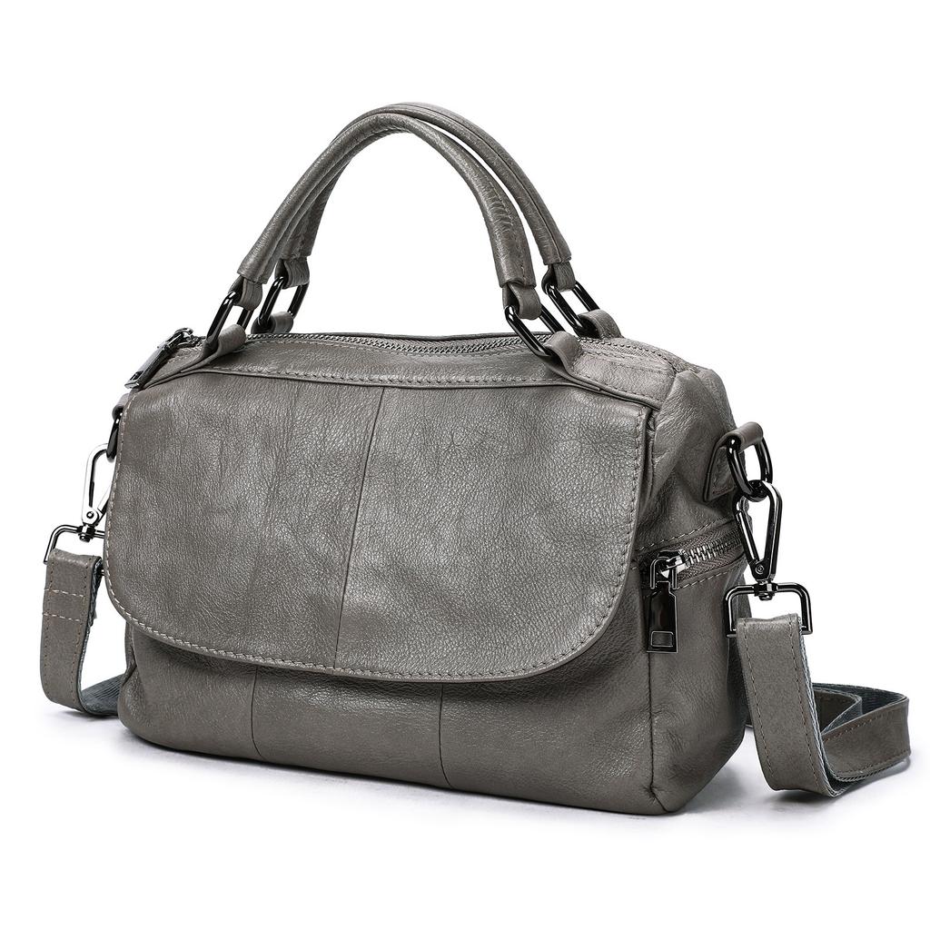 Дизайнерская сумка, роскошные сумки на плечо из натуральной кожи для женщин, повседневные сумки, однотонная большая повседневная сумка через плечо