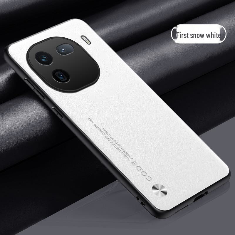 Новый защитный чехол для мобильных телефонов iQOO 12 Pro, iQOO 11, 10, 9 и 8. Изготовлен из гладкой кожи Kunlun для полной защиты.