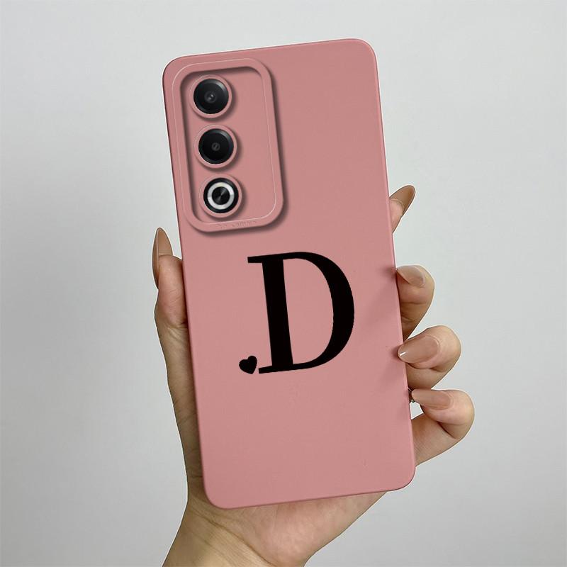 Чехол для Oppo A80 5G OppoA80 CPH2639 Чехол Милые Буквы Квадратный Силиконовый Чехол для Телефона Для Oppo A3 Pro 5G A3Pro CPH2665 Мягкие Fundas