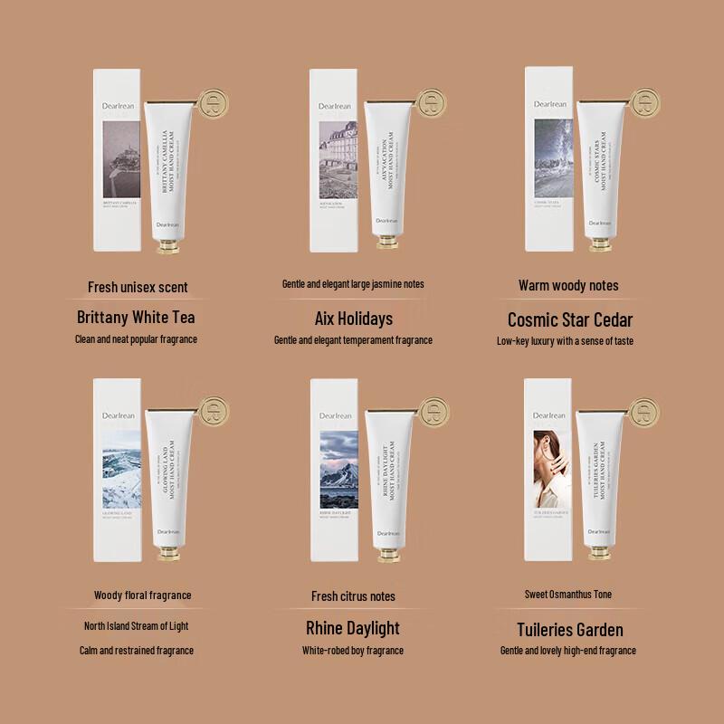 Dear lrean Brittany White Tea Scented Hand Cream