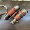 15.24 Cm Antique Brass Victorian Marine Binocular In Leather Cover, Camping, Hunting, Bird Watching Best for Gift