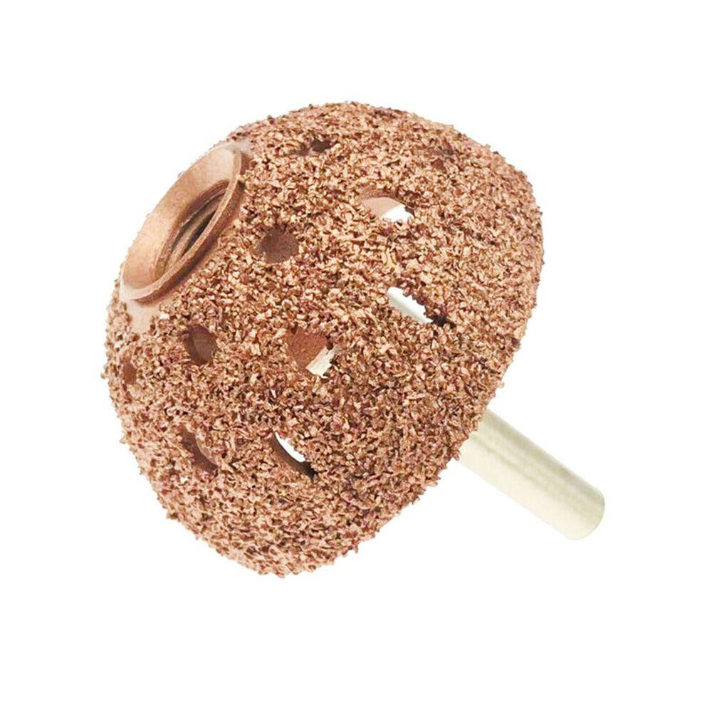 Инструмент для ремонта колесных шин Ручная пневматическая шлифовальная головка Полусферическая вольфрамовая стальная шлифовальная головка для шин