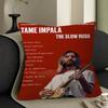 Новая психоделическая наволочка Tame Impala, наволочка для подушки, автомобильная наволочка для дивана, рождественский подарок, 40x40см 45x45см