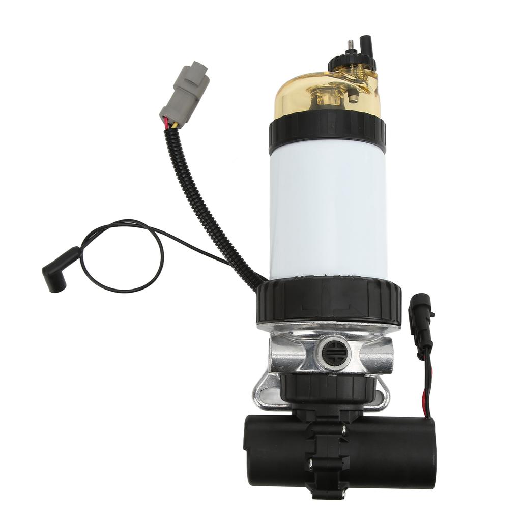 Electric Fuel Lift Pump with Filter 87802238 Replacement for New Holland SKID STEER LOADER LS180 LS190 LX865