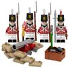 Napoleon British Medieval Naval Artillery Trenches Small Scene Building Blocks Toy