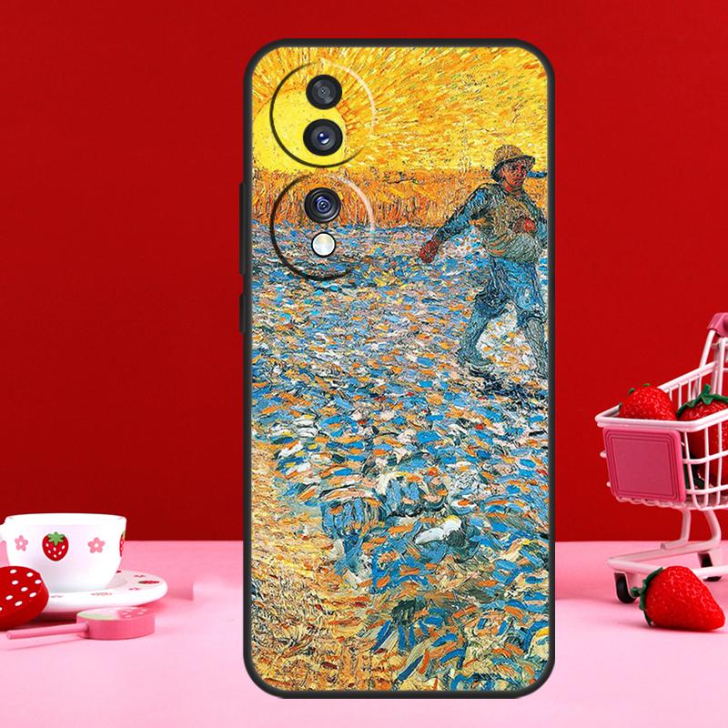 Масляная картина Ван Гога Чехол для Honor Magic 7 5 6 Pro V5 Для Honor 200 400 50 70 90 Lite X8a X8b X9a X9b X9c Чехол